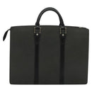 LOUIS VUITTON Taiga Porte Documents Rozan Bag Ardoise M30052 LV Auth ki5801-2