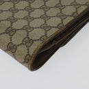 GUCCI GG Supreme Shoulder Bag PVC Beige Gold 904 02 050 Auth ki5803-13