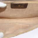 GUCCI GG Supreme Shoulder Bag PVC Beige Gold 904 02 050 Auth ki5803-17