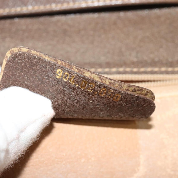 GUCCI GG Supreme Shoulder Bag PVC Beige Gold 904 02 050 Auth ki5803