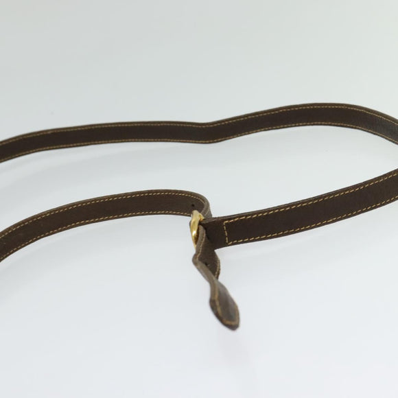 GUCCI GG Supreme Shoulder Bag PVC Beige Gold 904 02 050 Auth ki5803