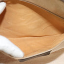 GUCCI GG Supreme Web Sherry Line Shoulder Bag PVC Beige 119 02 088 Auth ki5809-11