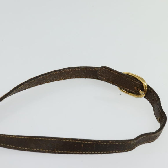 GUCCI GG Supreme Web Sherry Line Shoulder Bag PVC Beige 119 02 088 Auth ki5809