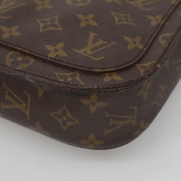 LOUIS VUITTON Monogram Saint Cloud GM Shoulder Bag M51242 LV Auth ki5810