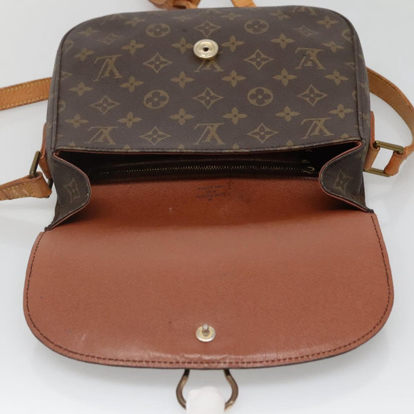 LOUIS VUITTON Monogram Saint Cloud GM Shoulder Bag M51242 LV Auth ki5810