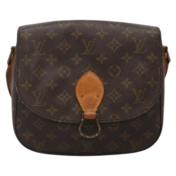 LOUIS VUITTON Monogram Saint Cloud GM Shoulder Bag M51242 LV Auth ki5810
