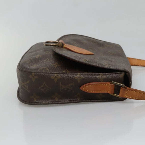 LOUIS VUITTON Monogram Saint Cloud GM Shoulder Bag M51242 LV Auth ki5810