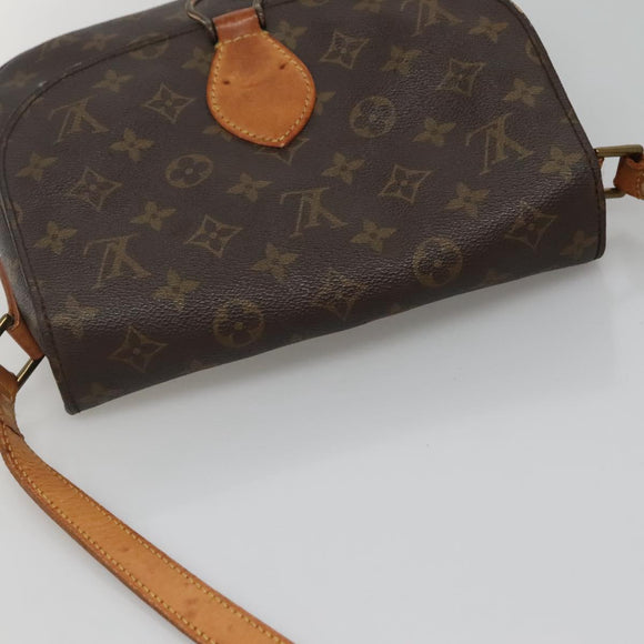 LOUIS VUITTON Monogram Saint Cloud GM Shoulder Bag M51242 LV Auth ki5810