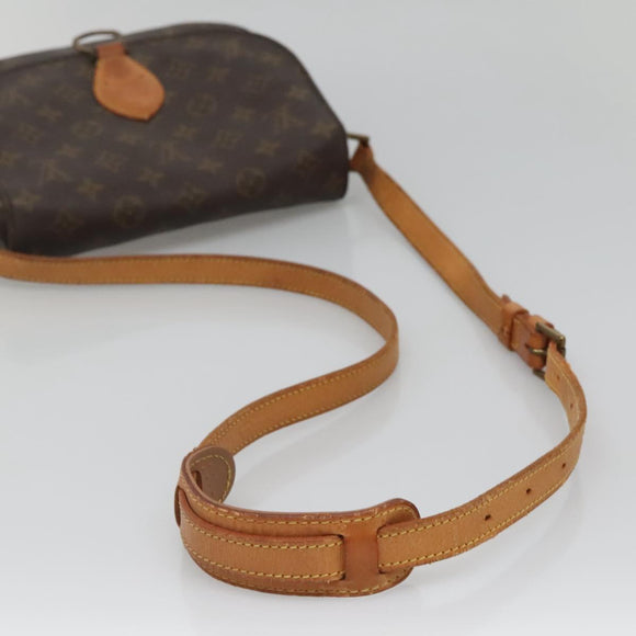 LOUIS VUITTON Monogram Saint Cloud GM Shoulder Bag M51242 LV Auth ki5810