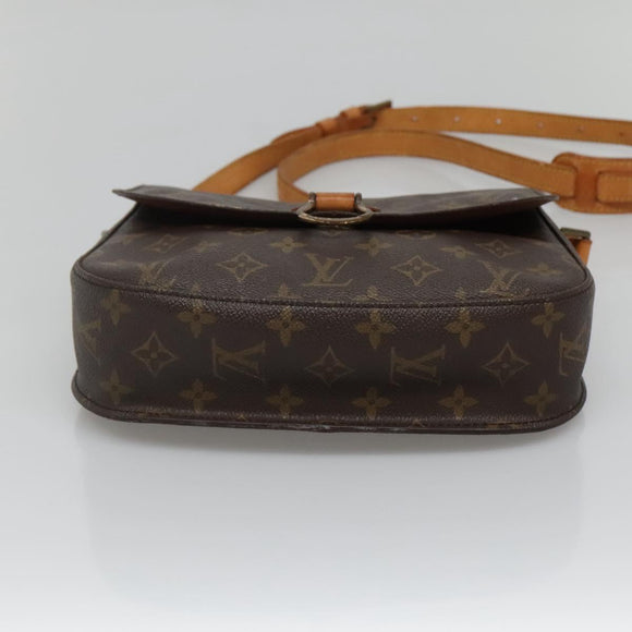 LOUIS VUITTON Monogram Saint Cloud GM Shoulder Bag M51242 LV Auth ki5810