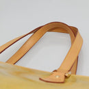 LOUIS VUITTON Monogram Vernis Houston Hand Bag Gris M91053 LV Auth ki5812-9