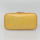 LOUIS VUITTON Monogram Vernis Houston Hand Bag Gris M91053 LV Auth ki5812-5