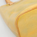 LOUIS VUITTON Monogram Vernis Houston Hand Bag Gris M91053 LV Auth ki5812-15