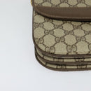 GUCCI GG Supreme Shoulder Bag PVC Beige Gold 004 256 0024 Auth ki5813-9