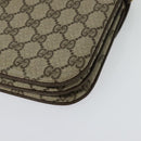 GUCCI GG Supreme Shoulder Bag PVC Beige Gold 004 256 0024 Auth ki5813-16