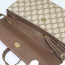 GUCCI GG Supreme Shoulder Bag PVC Beige Gold 004 256 0024 Auth ki5813-10