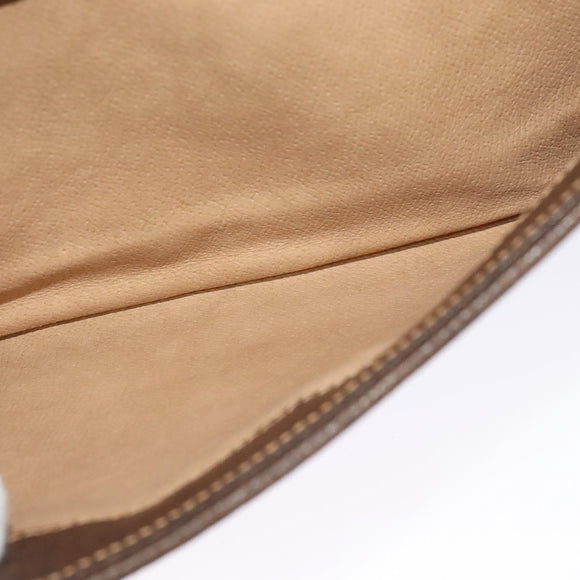 GUCCI GG Supreme Shoulder Bag PVC Beige Gold 004 256 0024 Auth ki5813