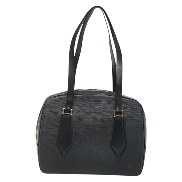 LOUIS VUITTON Epi Voltaire Shoulder Bag Black M52432 LV Auth ki5814