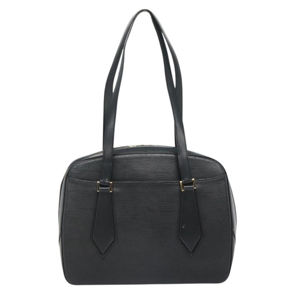 LOUIS VUITTON Epi Voltaire Shoulder Bag Black M52432 LV Auth ki5814