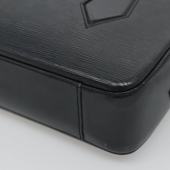 LOUIS VUITTON Epi Voltaire Shoulder Bag Black M52432 LV Auth ki5814