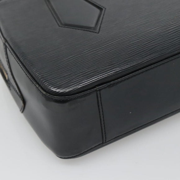 LOUIS VUITTON Epi Voltaire Shoulder Bag Black M52432 LV Auth ki5814