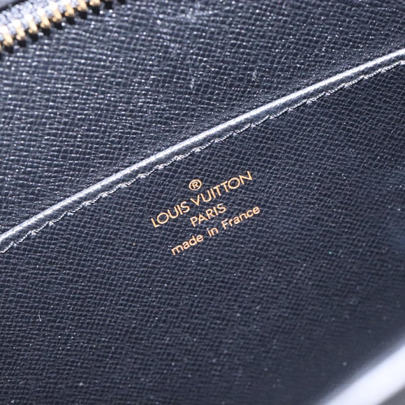 LOUIS VUITTON Epi Pochette Homme Clutch Bag Black Noir M52522 LV Auth ki5816