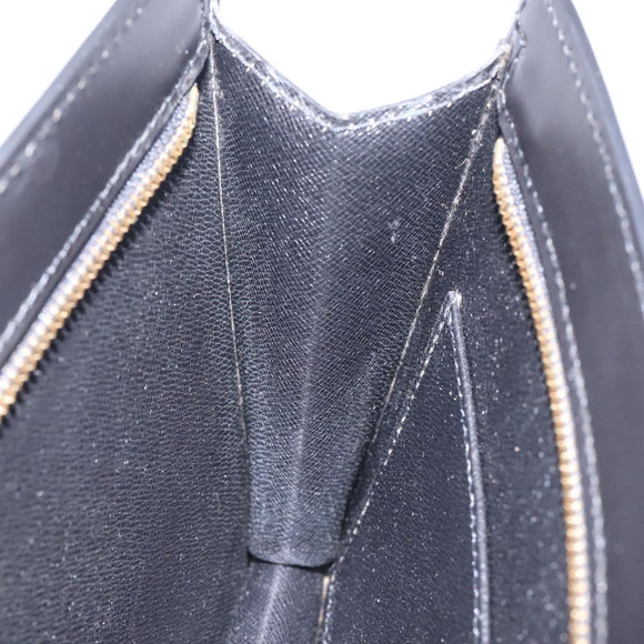 LOUIS VUITTON Epi Pochette Homme Clutch Bag Black Noir M52522 LV Auth ki5816