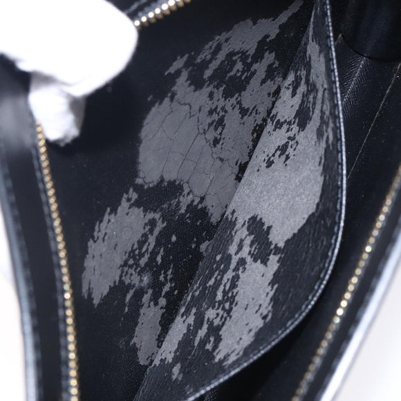 LOUIS VUITTON Epi Pochette Homme Clutch Bag Black Noir M52522 LV Auth ki5816