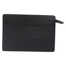 LOUIS VUITTON Epi Pochette Homme Clutch Bag Black Noir M52522 LV Auth ki5816-13