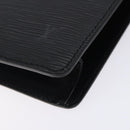 LOUIS VUITTON Epi Pochette Homme Clutch Bag Black Noir M52522 LV Auth ki5816-7