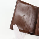 GUCCI GG Supreme Jackie WebbSherry Line Wallet PVC Beige 203495 Auth ki5817A-15