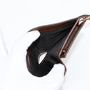 GUCCI GG Supreme Jackie WebbSherry Line Wallet PVC Beige 203495 Auth ki5817A-20