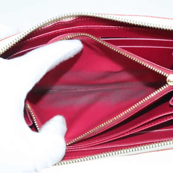 LOUIS VUITTON Monogram Multicolor Zippy Wallet White M60241 LV Auth ki5819