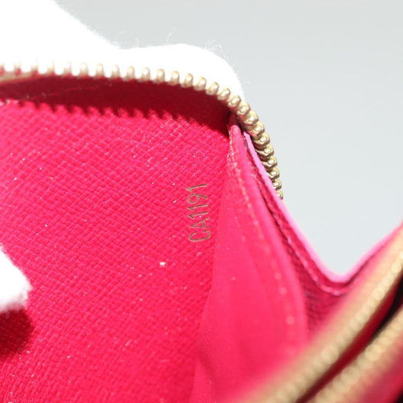 LOUIS VUITTON Monogram Multicolor Zippy Wallet White M60241 LV Auth ki5819