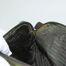 PRADA Waist bag Nylon Khaki Silver Auth ki5828-21