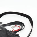 Chloe Tote Bag Leather Black Silver Auth ki5834-14