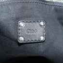Chloe Tote Bag Leather Black Silver Auth ki5834-21