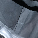 Chloe Tote Bag Leather Black Silver Auth ki5834-11