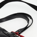 Chloe Tote Bag Leather Black Silver Auth ki5834-8