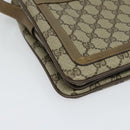 GUCCI GG Supreme Web Sherry Line Shoulder Bag PVC Beige 41 02 090 Auth ki5836-9