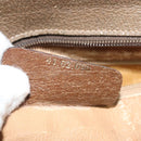 GUCCI GG Supreme Web Sherry Line Shoulder Bag PVC Beige 41 02 090 Auth ki5836-12