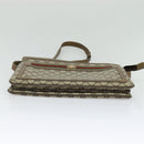 GUCCI GG Supreme Web Sherry Line Shoulder Bag PVC Beige 41 02 090 Auth ki5836-5