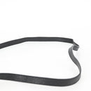GUCCI Bamboo Hand Bag Suede 2way Black Gold 007 1793 0238 Auth ki5837-15