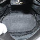 GUCCI GG Supreme Web Sherry Line Shoulder Bag PVC Black 904 02 081 Auth ki5838-17