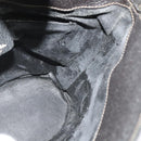 GUCCI GG Supreme Web Sherry Line Shoulder Bag PVC Black 904 02 081 Auth ki5838-18