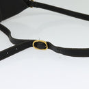 GUCCI GG Supreme Web Sherry Line Shoulder Bag PVC Black 904 02 081 Auth ki5838-8