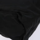 PRADA Tote Bag Nylon Leather Black Silver Auth ki5841-15