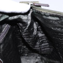 PRADA Shoulder Bag Nylon Khaki Silver Auth ki5844-21