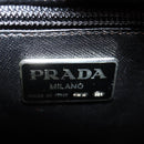 PRADA Shoulder Bag Leather 2way Orange Gold Auth ki5845-21