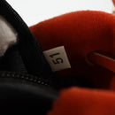 PRADA Shoulder Bag Leather 2way Orange Gold Auth ki5845-12